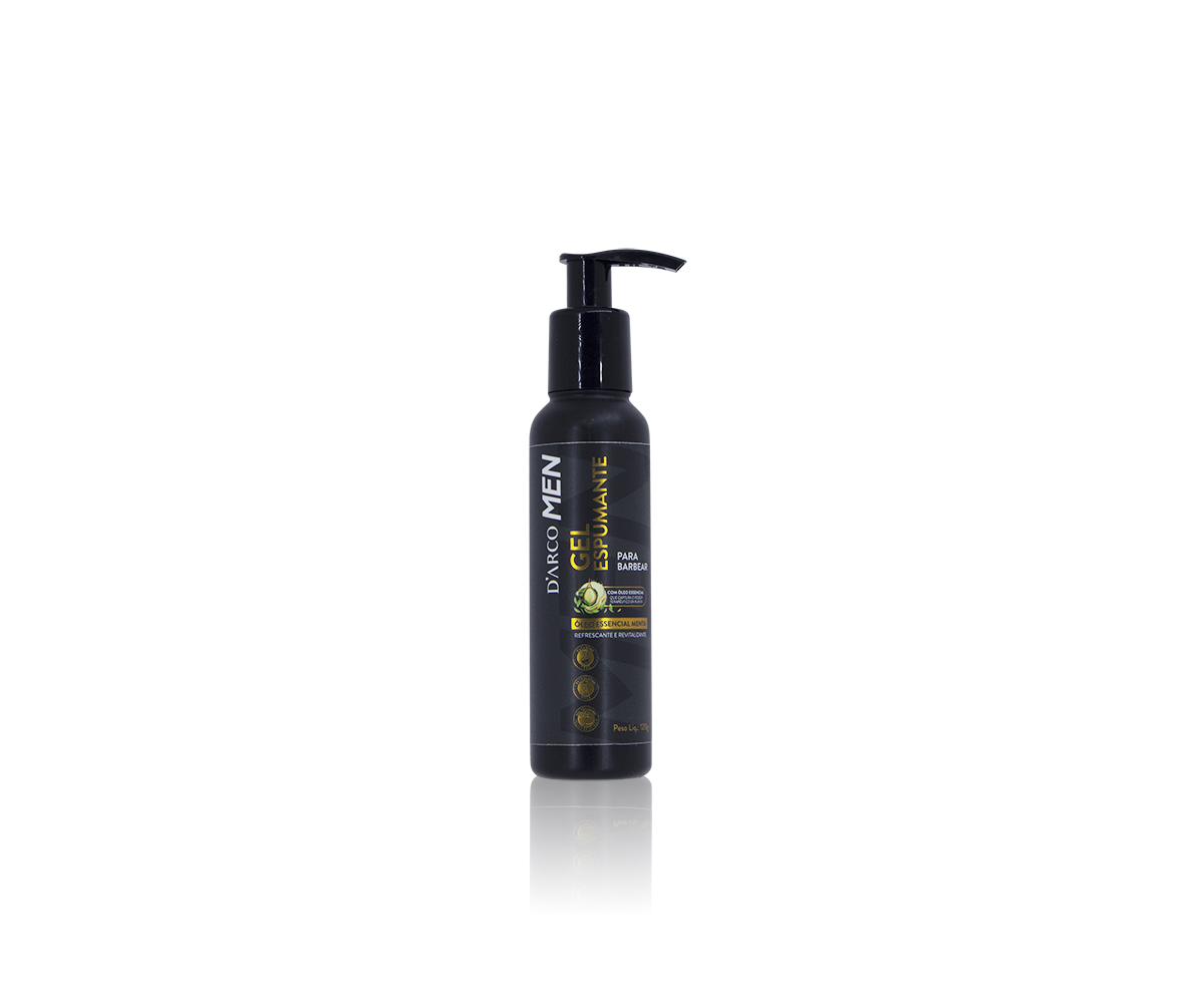 D'ARCO Men Gel Espumante Para Barbear 120ml